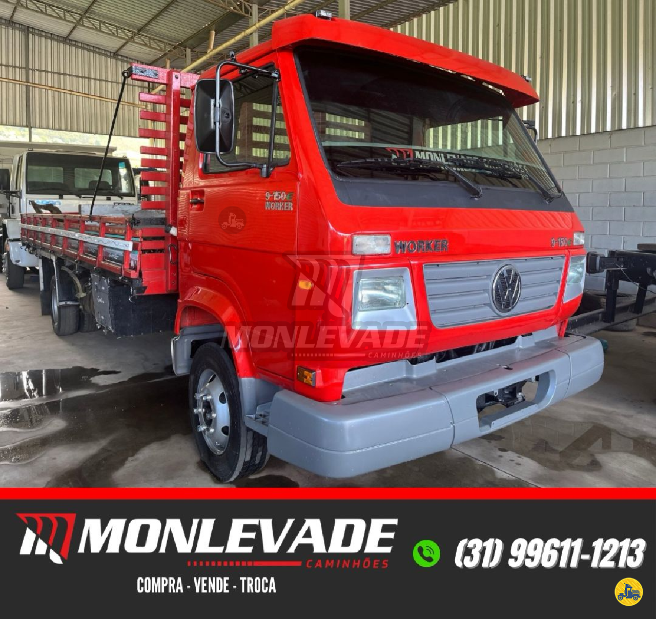 CAMINHAO VOLKSWAGEN VW 9150 Carga Seca 3/4 4x2 Monlevade Caminhões JOAO MONLEVADE MINAS GERAIS MG